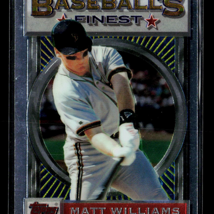 1993 Topps Finest Matt Williams #25