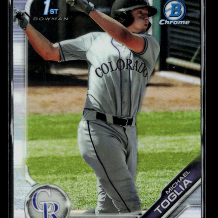2019 Bowman Chrome Draft Michael Toglia #BDC-64 Refractor