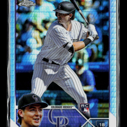 2022 Topps Chrome Michael Toglia #87 Prism Refractor RC