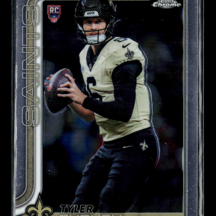 2025 Topps Chrome Tyler Shough #398 RC