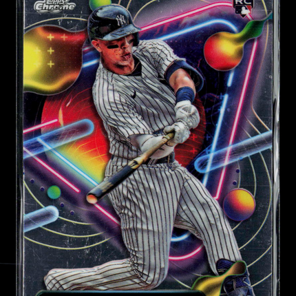 2023 Topps Chrome Cosmic Oswald Peraza #84 RC