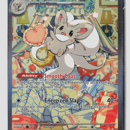 Pokemon 2026 Chaos Rising Cinccino EX FA SAR #119/86