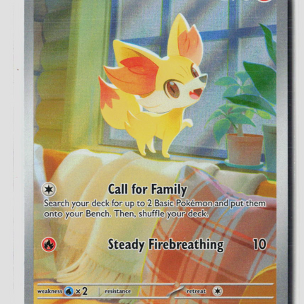 Pokemon Mega Evolution Fennekin FA #080