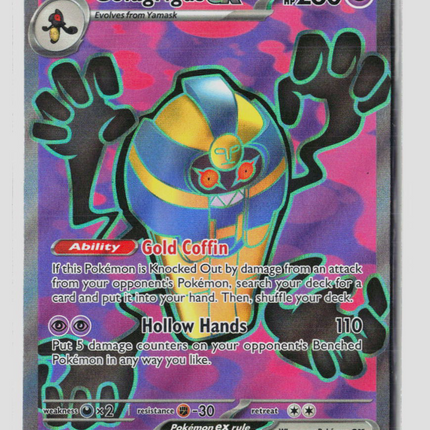 Pokemon 2023 Paradox Rift Cofagrigus EX UR #224/182