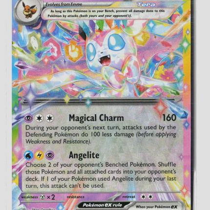 Pokemon 2024 Surging Sparks Sylveon EX RR #86/191