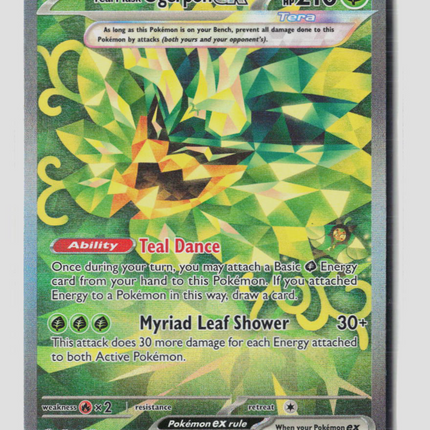 Pokemon 2024 Twilight Masquerade Teal Mask Ogerpon EX SAR #211/167