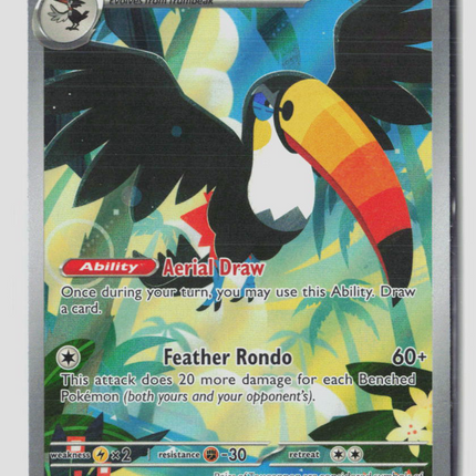 Pokemon 2026 Pitch Black Toucannon FA #94/84