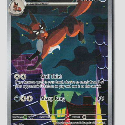 Pokemon 2026 Pitch Black Thievul #92/84