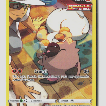 Pokemon 2022 Silver Tempest Rockruff CHR #TG07/TG30
