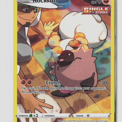 Pokemon 2022 Silver Tempest Rockruff CHR #TG07/TG30