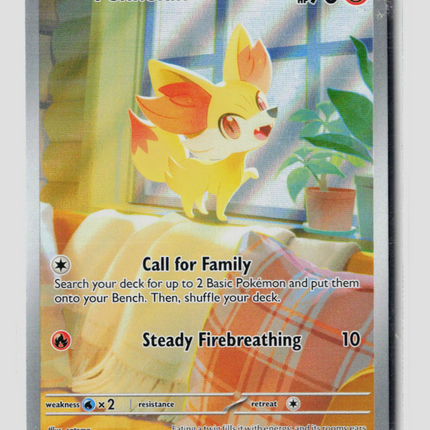 Pokemon Mega Evolution Fennekin FA #080