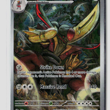 Pokemon Scarlet & Violet Kingambit FA #130
