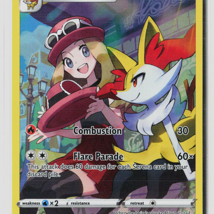 Pokemon 2022 Silver Tempest Braixen CHR #TG01/TG30