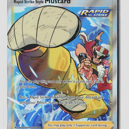 Pokemon 2022 Brilliant Stars Rapid Strike Style Mustard FA CSR #TG27/TG30