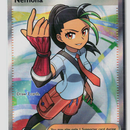 Pokemon 2024 Paldean Fates Nemona UR FA #229/91