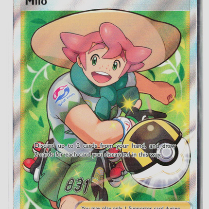 Pokemon 2022 Astral Radiance Milo FA CSR #TG27/TG30