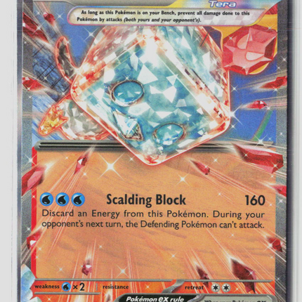Pokemon 2023 Obsidian Flames Eiscue EX RR #42/197
