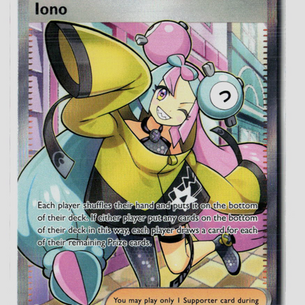 Pokemon 2023 Paldea Evolved Iono UR FA #254/193