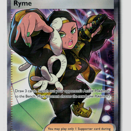 Pokemon 2023 Obsidian Flames Ryme UR FA #221/197