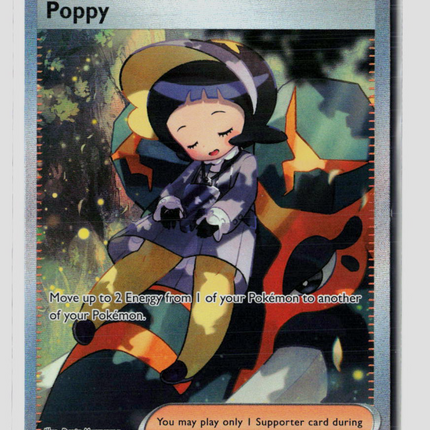Pokemon 2023 Obsidian Flames Poppy FA SAR #227/197