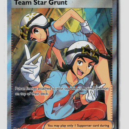 Pokemon 2023 Scarlet & Violet Team Star Grunt UR FA #242/198