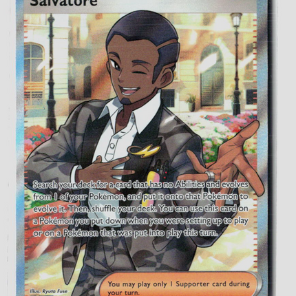 Pokemon 2024 Temporal Forces Salvatore UR FA #202/162
