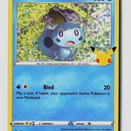 Pokemon 2021 Celebrations Sobble #24/25