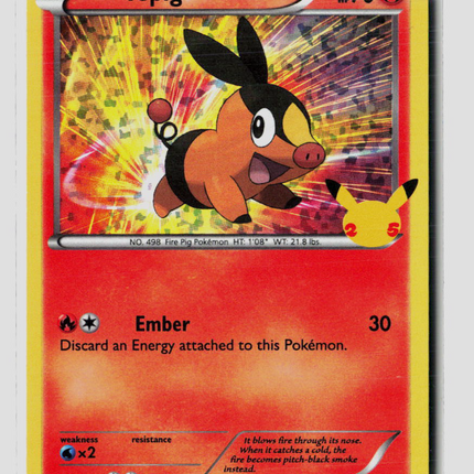 Pokemon 2021 Celebrations Tepig #13/25