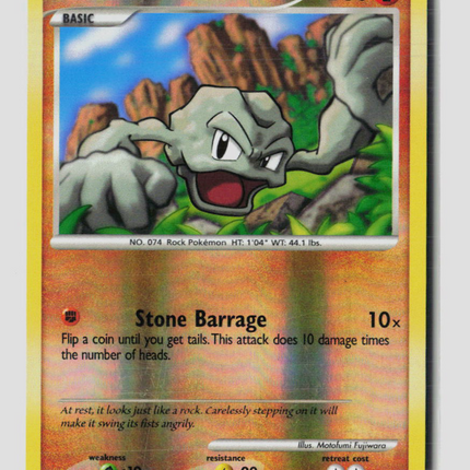 Pokemon 2014 Platinum – Arceus Geodude #65/99