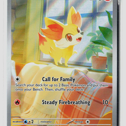 Pokemon Mega Evolution Fennekin FA #MEP EN 080
