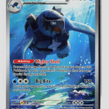 Pokemon 2025 Black Bolt Carracosta FA #107/86