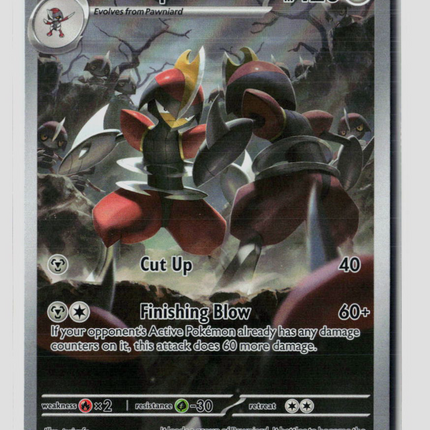 Pokemon 2025 Black Bolt Bisharp #143/86