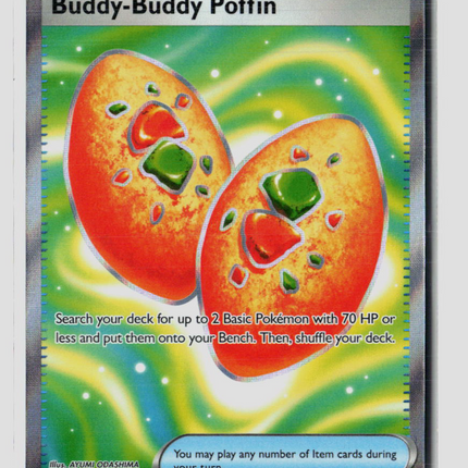 Pokemon 2025 Mega Evolution Buddy-Buddy Poffin FA SAR #167/132