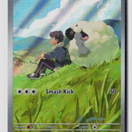 Pokemon 2025 Journey Together Hop's Wooloo #170/159