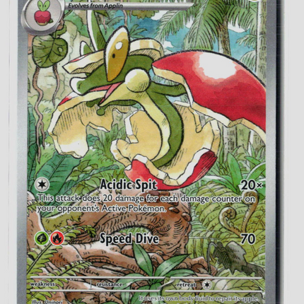 Pokemon 2024 Surging Sparks Flapple FA #210/191