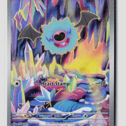 Pokemon 2025 White Flare Woobat FA #119/86