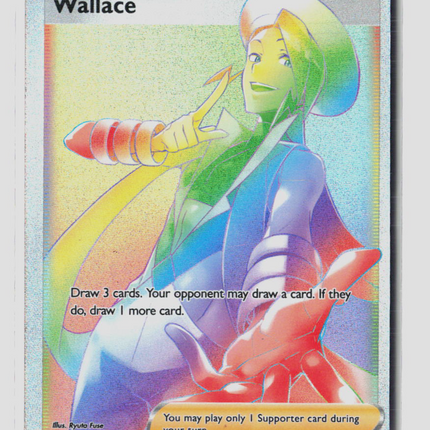 Pokemon 2022 Silver Tempest Wallace FA HR #208/195