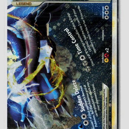 Pokemon 2014 HS Triumphant Palkia & Dialga Legend #102/102