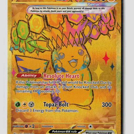 Pokemon 2025 Prismatic Evolutions Pikachu EX HR #179/131
