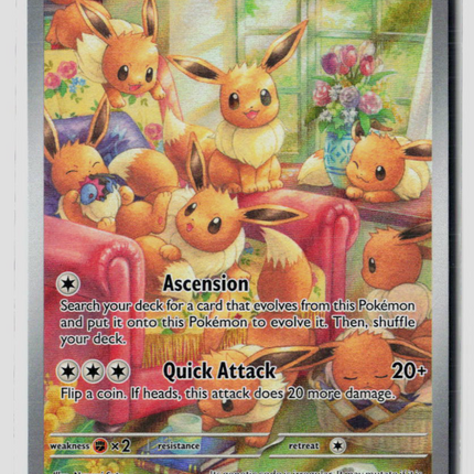 Pokemon 2024 Twilight Masquerade Eevee FA #188/167