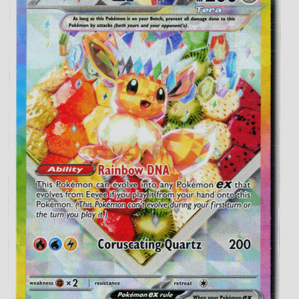 Pokemon Scarlet & Violet Eevee EX FA #SVP EN 174