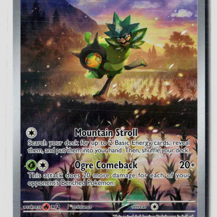 Pokemon Scarlet & Violet Teal Mask Ogerpon FA #SVP EN 123