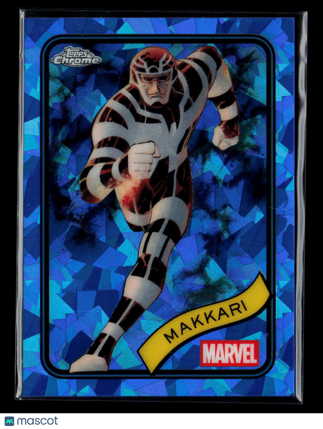 2025 Topps Chrome Marvel Sapphire Makkari #114
