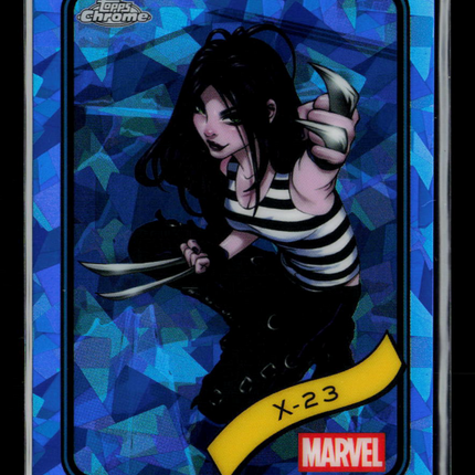 2025 Topps Chrome Marvel Sapphire X-23 #122