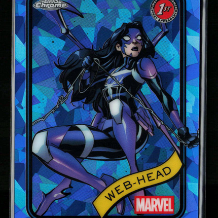2025 Topps Chrome Marvel Sapphire Web-Head #32
