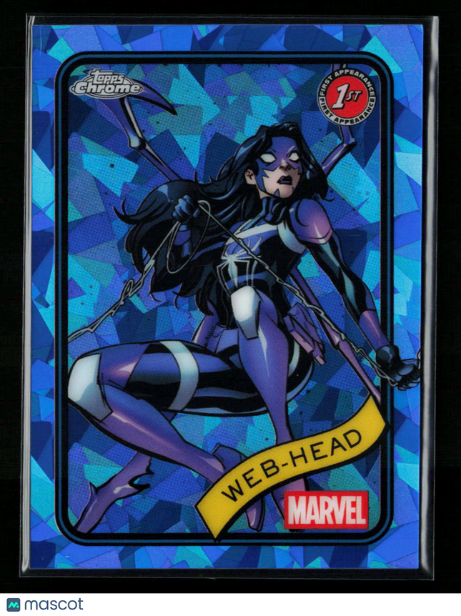 2025 Topps Chrome Marvel Sapphire Web-Head #32