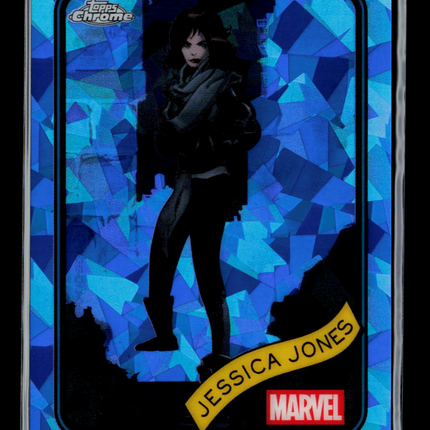 2025 Topps Chrome Marvel Sapphire Jessica Jones #69