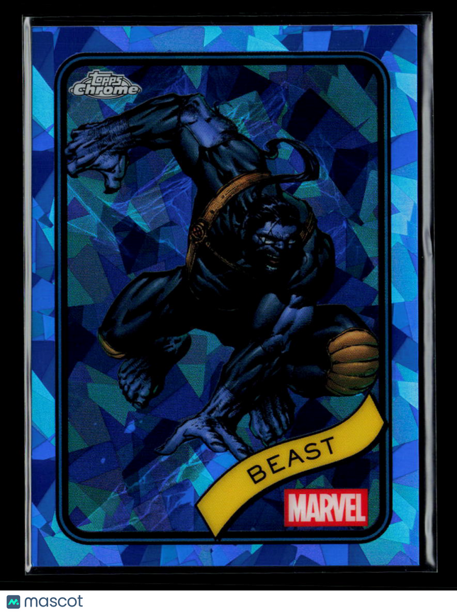 2025 Topps Chrome Marvel Sapphire Beast Hank McCoy #177