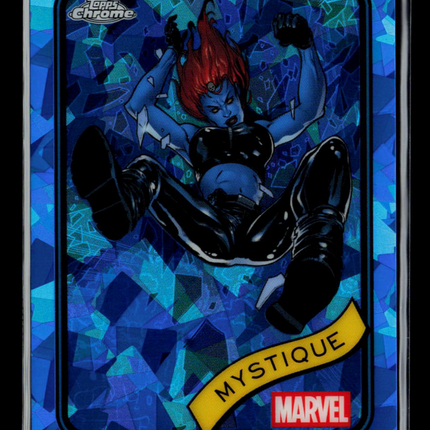 2025 Topps Chrome Marvel Sapphire Mystique #7