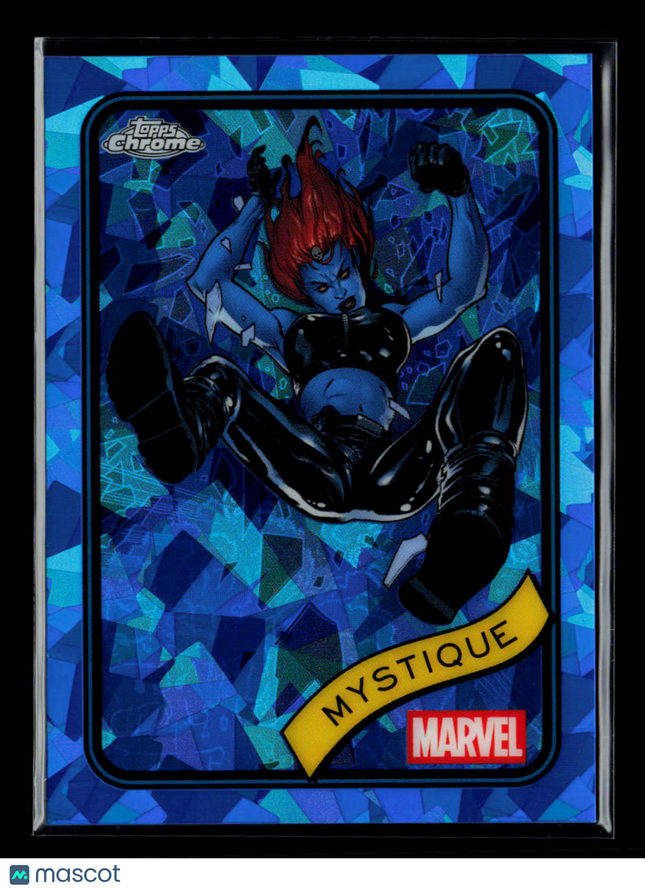 2025 Topps Chrome Marvel Sapphire Mystique #7